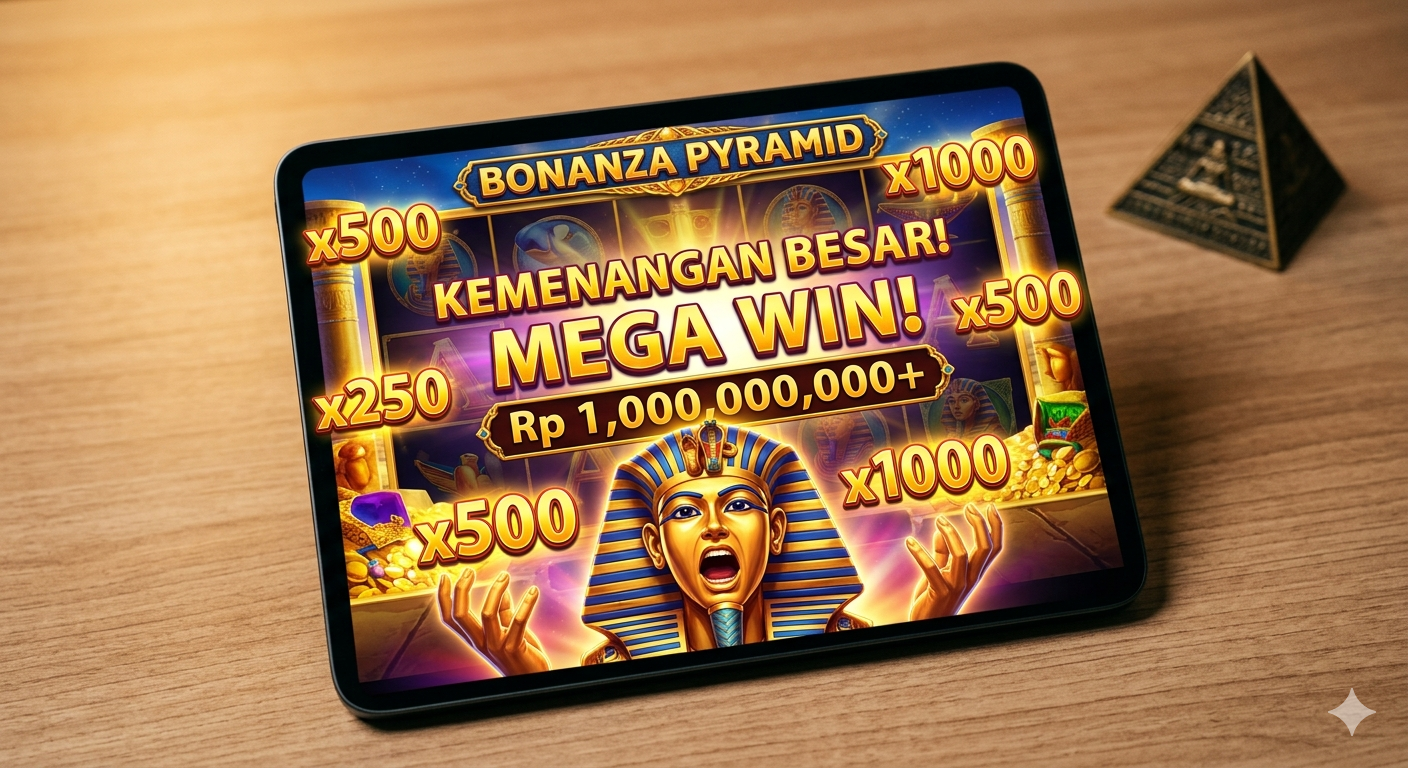 Kemenangan Besar Dalam Permainan Slot Bonanza Pyramid